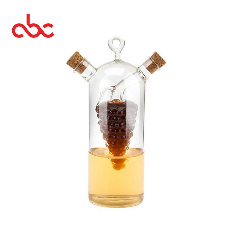 Factory Hot Sales Modern Design Oil And Vinegar Bottle Set Seasoning Oil And Vinegar Bottle Oil And Vinegar Dispenser Bottle Set