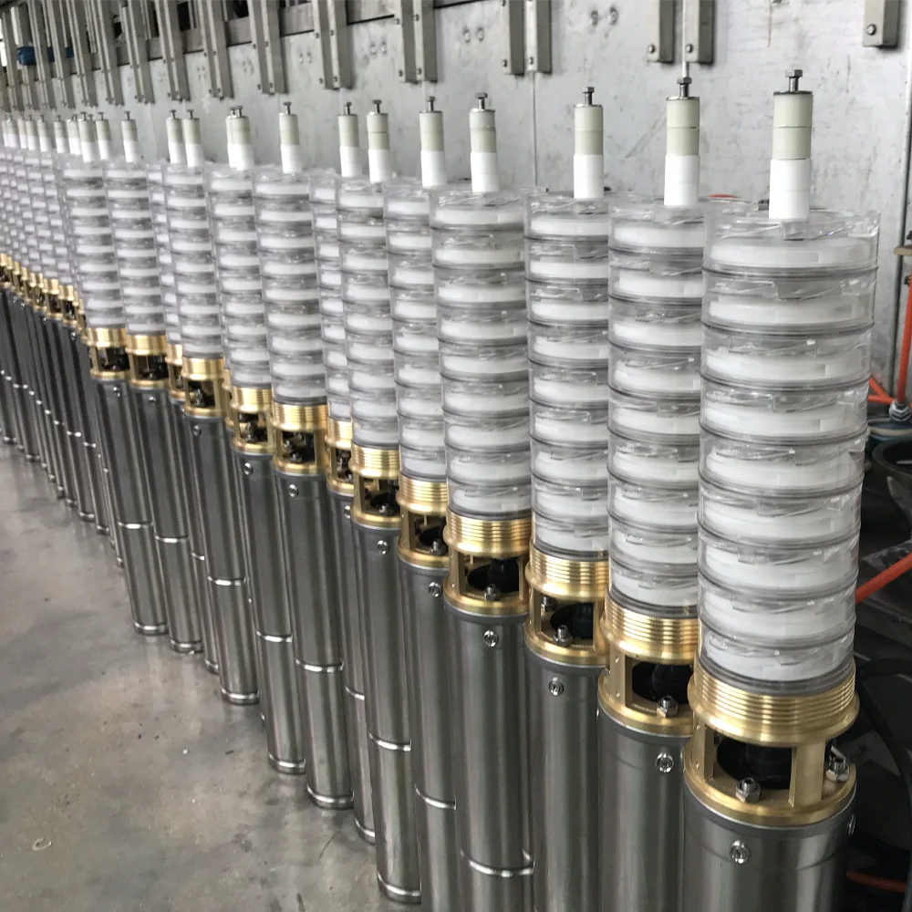 Gunes Enerjili Su Pompasi Bomba De Agua Submerslvel Solar Para Poco Profundo Com Painel Deep Well Submersible Water Pump