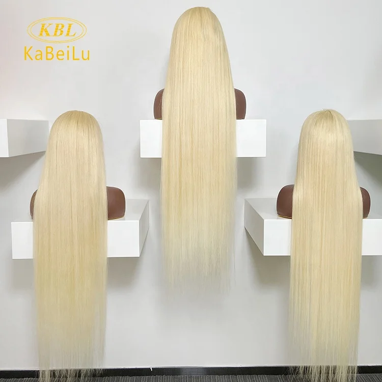 
 Бразильские человеческие волосы KBL, необработанные, выровненные с кутикулой, 613 светлые, прозрачные, на шнуровке, передний парик с детскими волосами для черных женщин  <img data-src=