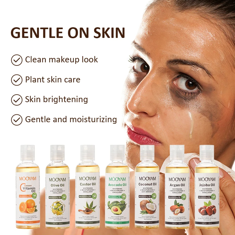 Body Massage Hydrating SPA Relax Muscles 100ml MOOYAM Olive Avocado Coconut Castor Jojoba Argan Vitamin C Massage Oil