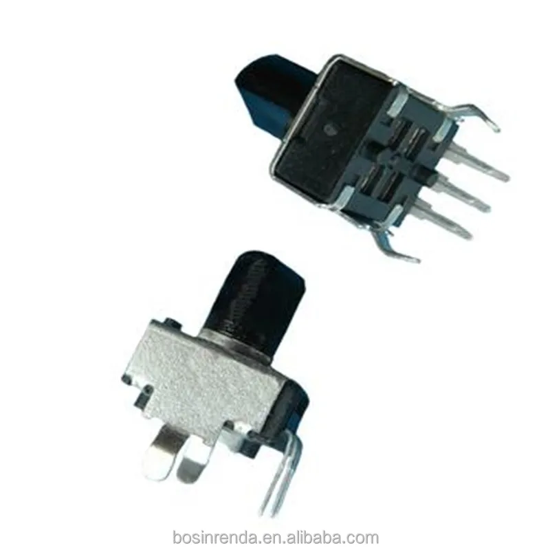 high quality rotary potentiometer 9mm b50k 5pin  9mm carbon potentiometer