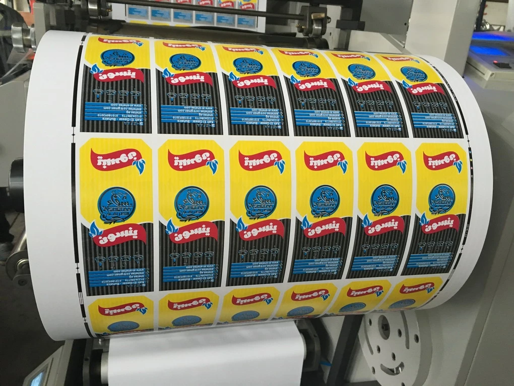 ZBS-820 flexographic printers 8 colors for paper cup film label flexo printing machine flexo printer