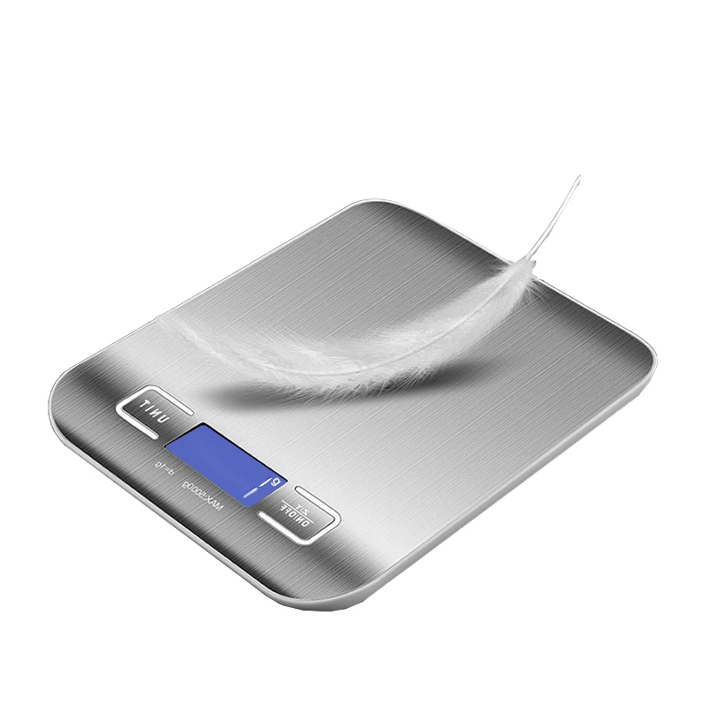 Portable 5kg Stainless Digital Kitchen Scale - Best Selling High Accurate Household Food Scale