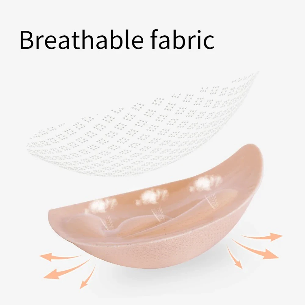 Reusable Boost Inserts Bikini Dresses Inserts Bra Pad Reusable Sponge Pad instant invisible Super Sticky Push Up Bras