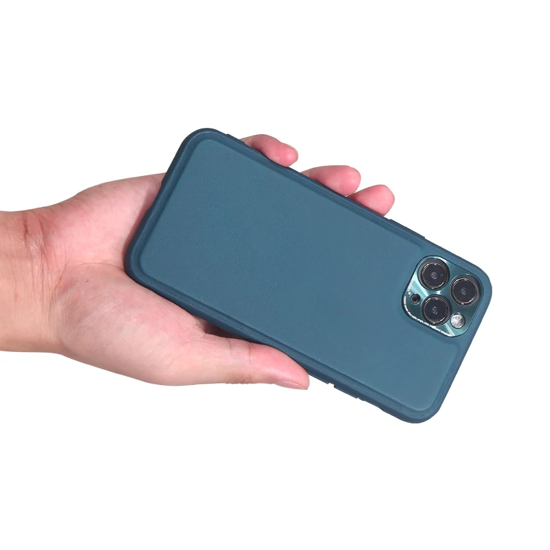 
Custom Recycled Eco Friendly Soft Handphone Mobilephone Cover Leather Phone Case For IPhone 11Pro Max Case 