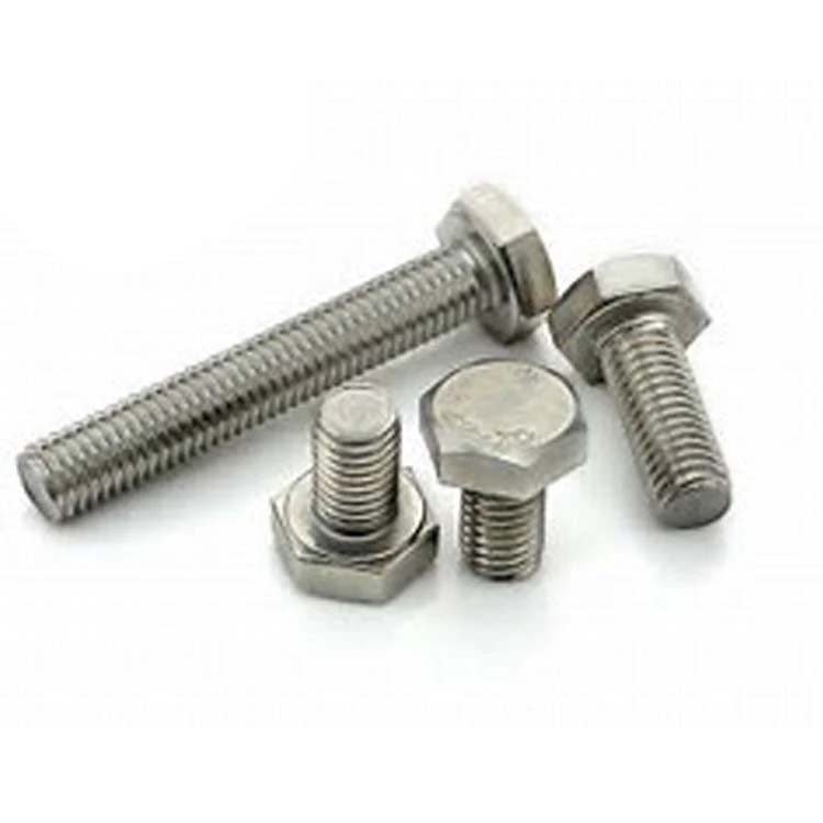 
DIN931 Customized fastener Stainless Steel Hex Bolt And Nut 