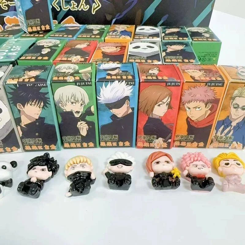 Random 1Pcs Anime Toys Kawaii Cartoon Dolls Action Figures PVC Model Kids Toys for Children Birthday Gift
