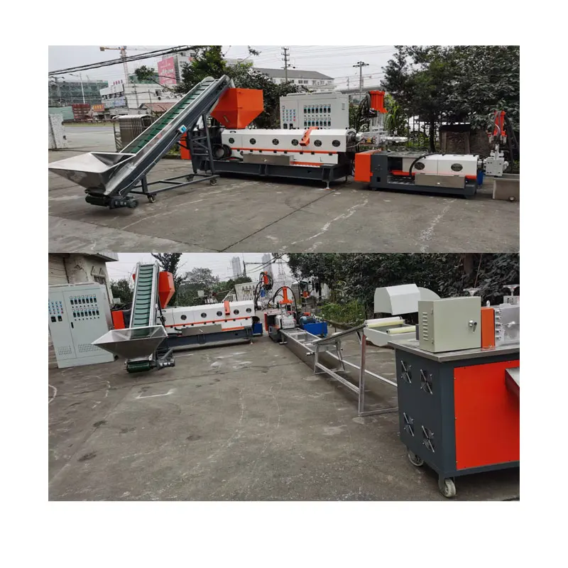 second hand plastic recycling machine filter small plastic recycling machine waste plastic granulator machine