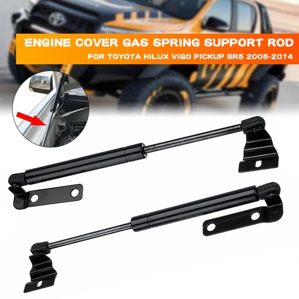Toyota Hilux Vigo Pickup SR5 2005-2014 Auto Car Front Engine Bonnet Gas Struts Bars Damper Hood Lift Support Shock