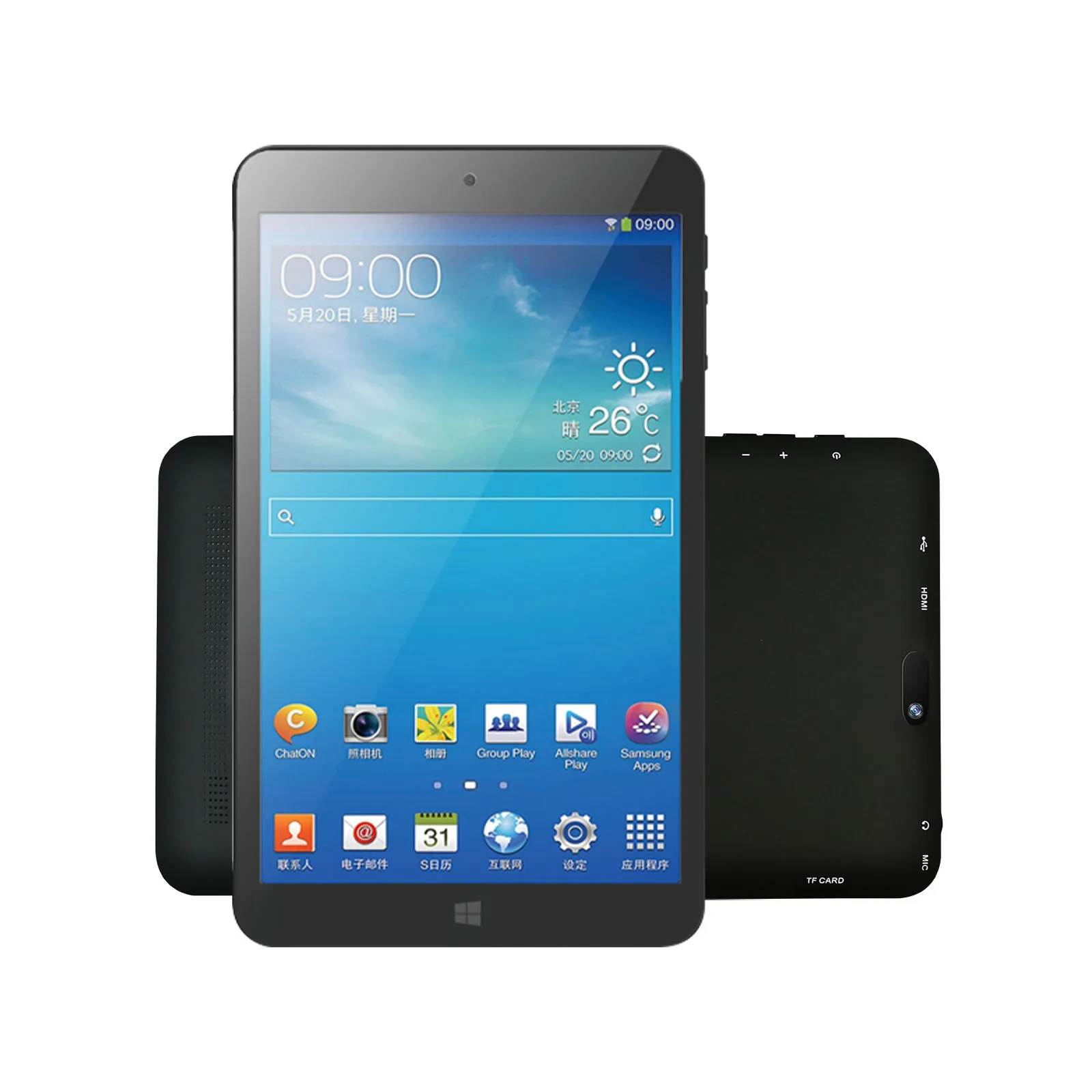 Образование 8-дюймовый планшетный ПК X5 Z8350 Quad-Core 2 Гб оперативной памяти 32 встроенной 1920*1200 Full HD Win 10 Wi-Fi Dual-камеры для