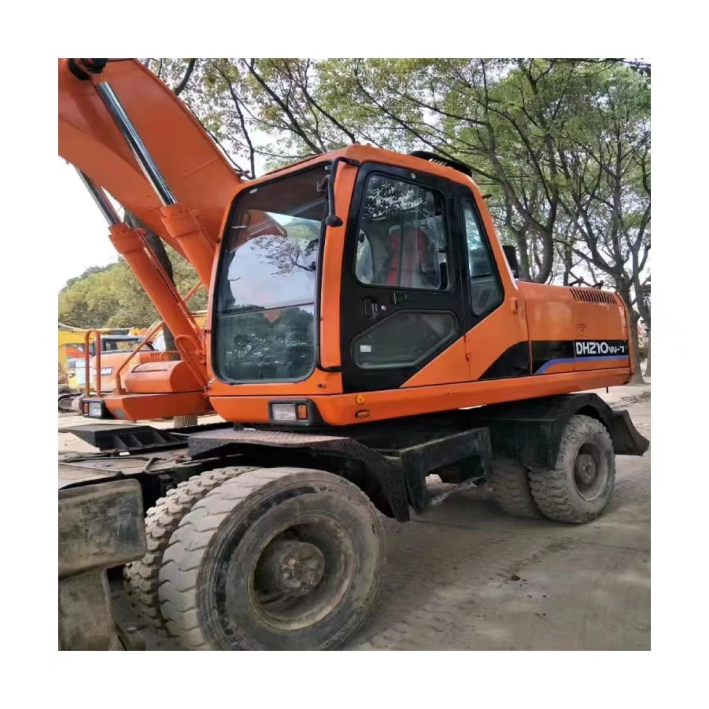 Экскаватор гусеничный экскаватор 21 тонный DH210w-7 лидер продаж Doosan в хорошем рабочем состоянии для продажи