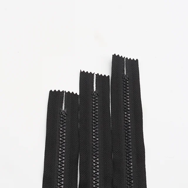Индивидуальные Экологически чистые пластиковые молнии с открытым концом 3 #5 #8 # с квадратными зубцами