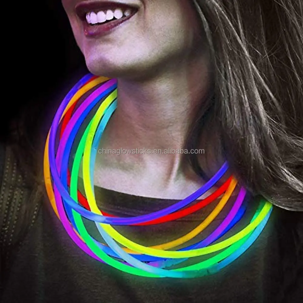 22 inch glow stick necklace 100pack for party