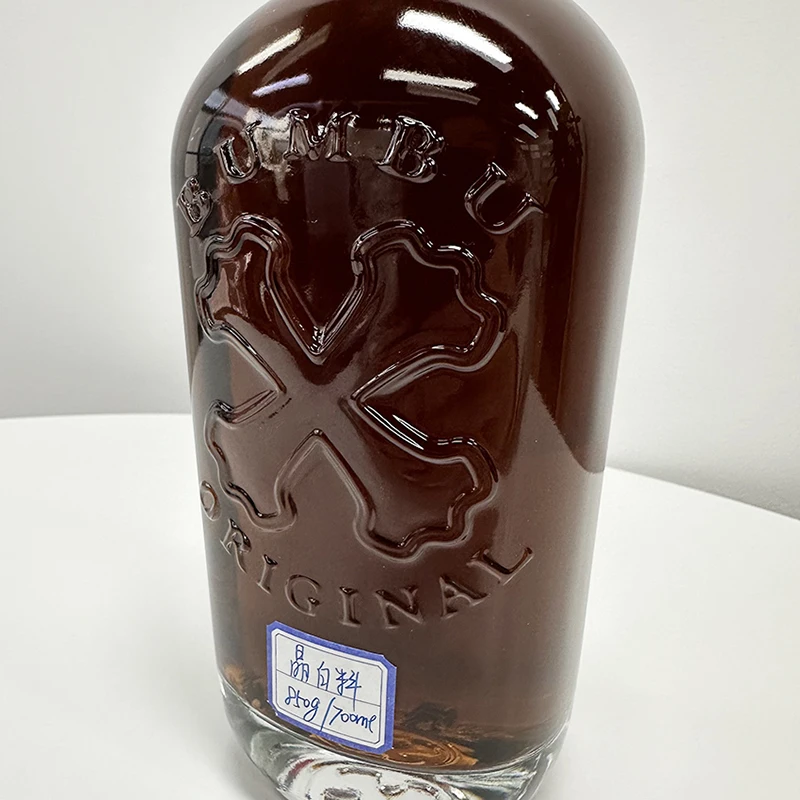 New Design Pirate King Captain Bumbu Original Unique Clear Drink Rum Whisky Brandy Spirit Glass Bottles