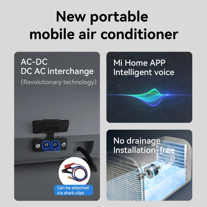 12v 24v DC electric mini air condicionado portable air conditioning tent camper air cooler