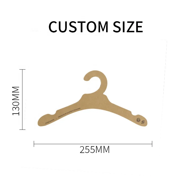 Adult Eco Recyclable Paper Cardboard Shirt Hangers Recycle Coat Hanger
