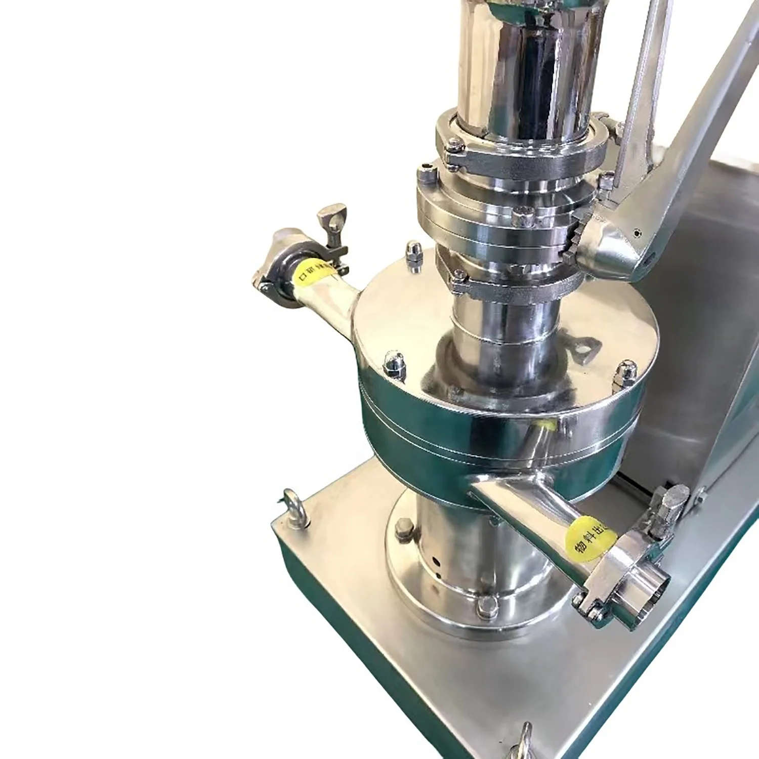 Price HHB-20 4HP 3KW Sanitary Food Grade Stainless Steel SS304 SS316L 220V Blending Pump with Mix Solid in Liquid