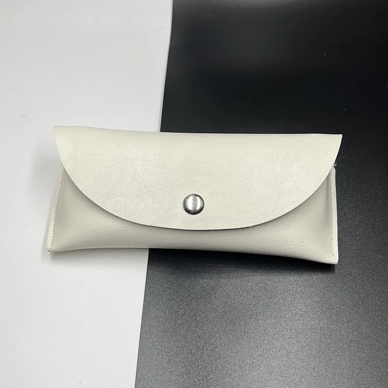 Customize Portable Leather Eyewear Sunglasses Hard Case for Women Men