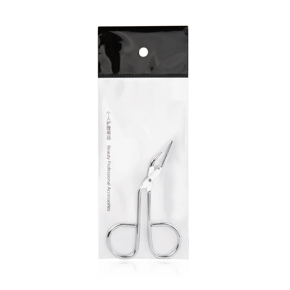 Silver Rose gold color eyebrow eyelash extension tweezer customization