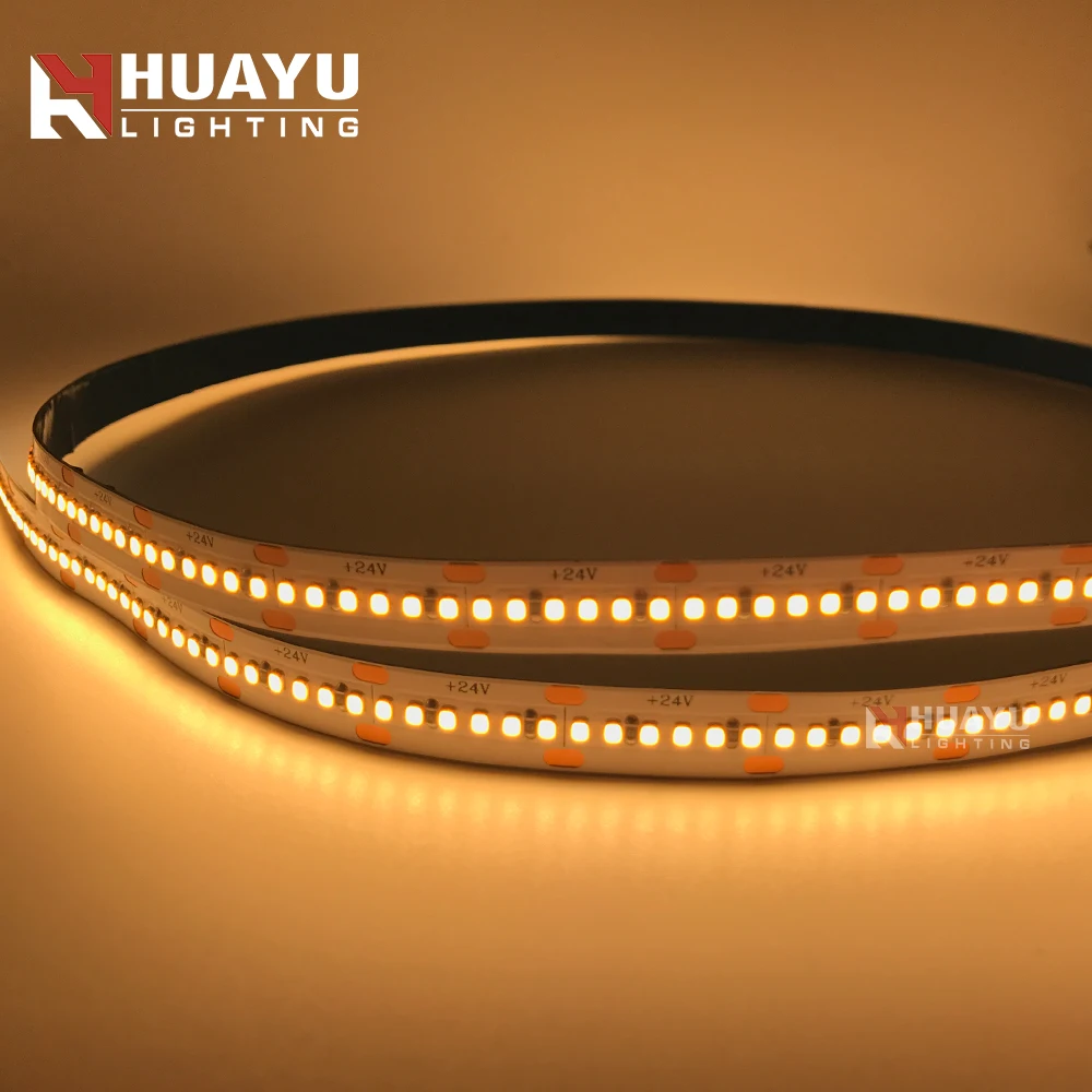 Wholesale price high cri 90 cri 95 2216 led lights stripe dc12v 24v 2700K warm white led strips