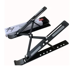 Custom Metal Slim Laptop Stand Portable Aluminum Laptop Stand Adjustable Support Laptop Stand For Tablet Notebook