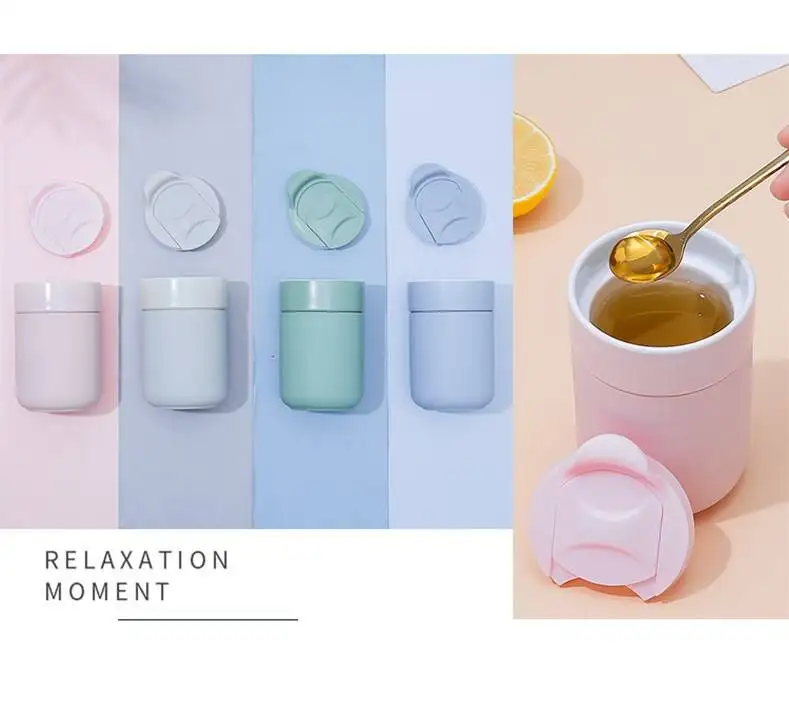 Modern Design 280ml 10oz Sustainable Porter Ceramic Mug with Protective Silicone Sleeve Reusable On-the-Go Cup for Coffee Tea