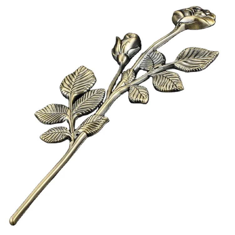 Cheap European decorative Funeral supply hardware Coffin fitting Casket Accessories Coffin Flowers