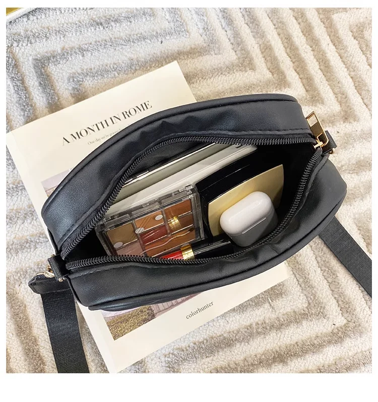Fashion Small Classic Pu Adjustable Cross Body Bag Purse Waterproof Custom Oem Ladies Handbag Women Messenger Shoulder Bags