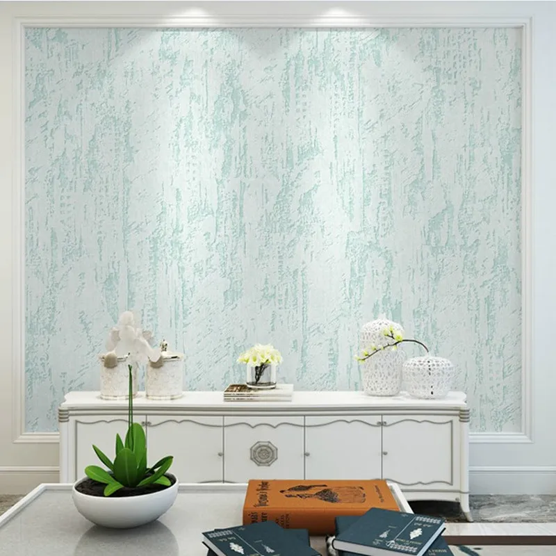 Algae mud non-woven fabric, plain color, solid color wallpaper, modern and simple living room, bedroom, background wall