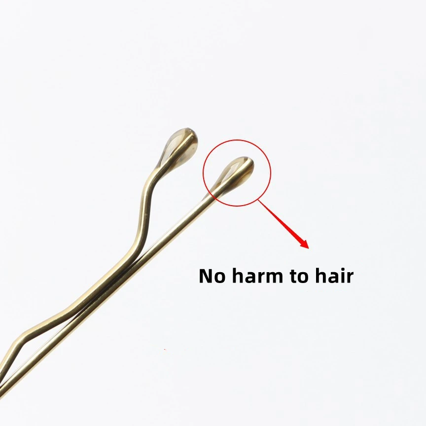 100pcs U Shaped Hair Pins Kit Hair Clips Bobby Pins Hair Clips for Women Girls and Hairdressing Salon