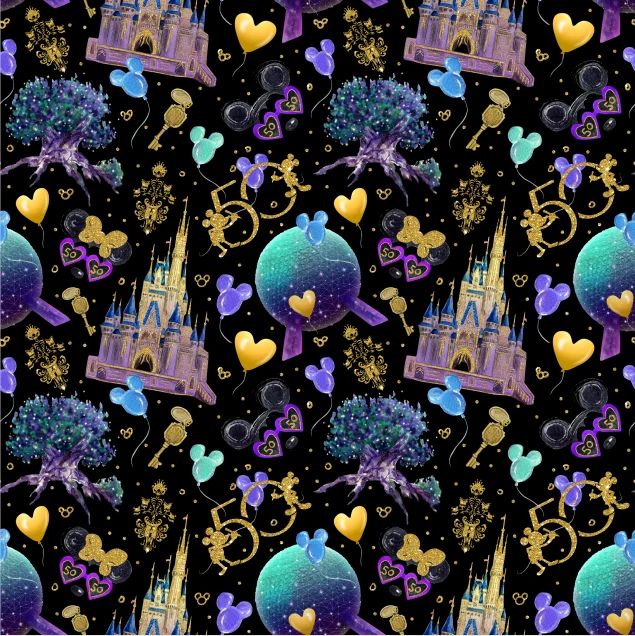  digital printed harry potter knitwear fabric 100cotton with no