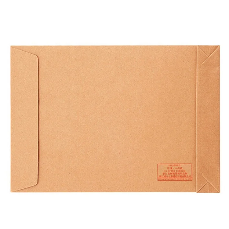 China Manufacturer Custom Colored Recycled Personalized Paper Wallet Envelope for Letter Delivery