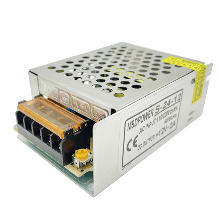 24W Constant Voltage 1A 2A 3A 5A 10A 20A 30A 5V 12V 24V 36V 48V Led Driver SPS Switching Power Supply