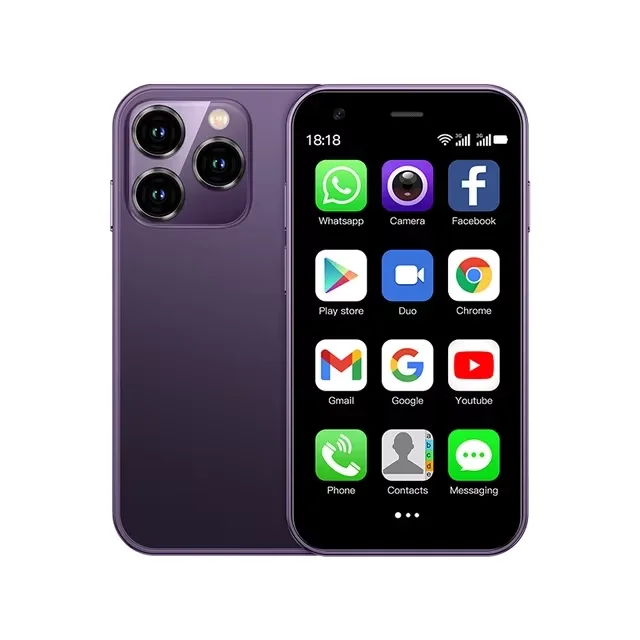 New arrival SOYES XS16 3-inch small Android phone with 10 major batteries 2000mAH 3G/4G LTE 64GB mini smartphone Android phone