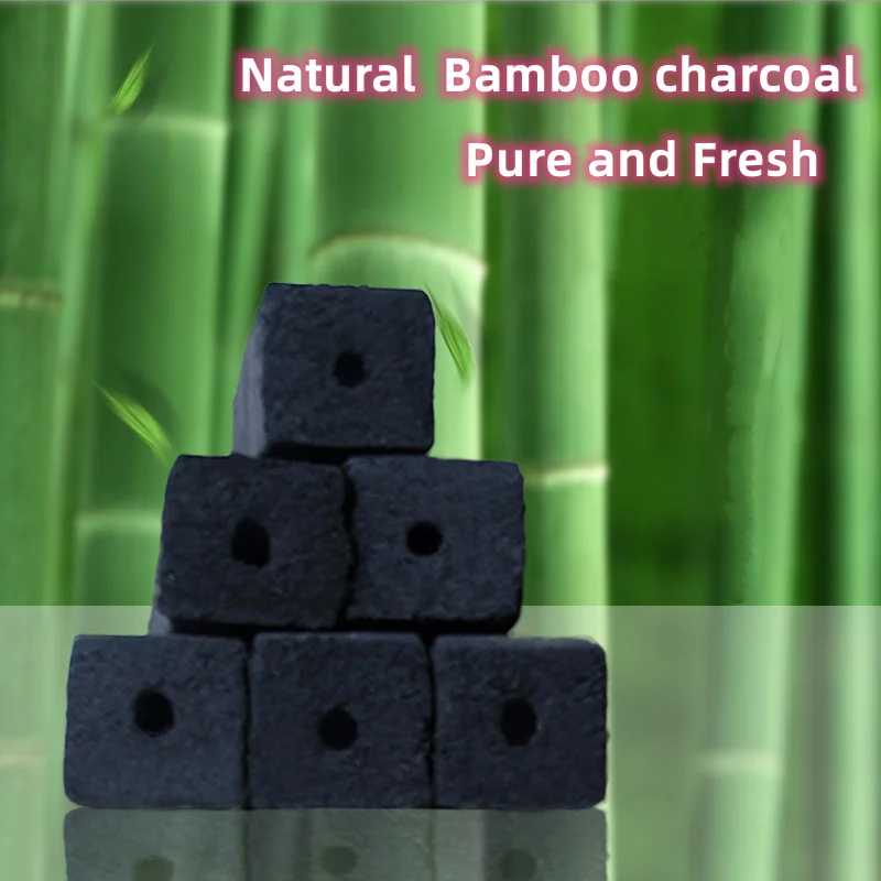 Bamboo sawdust smokeless charcoal briquettes