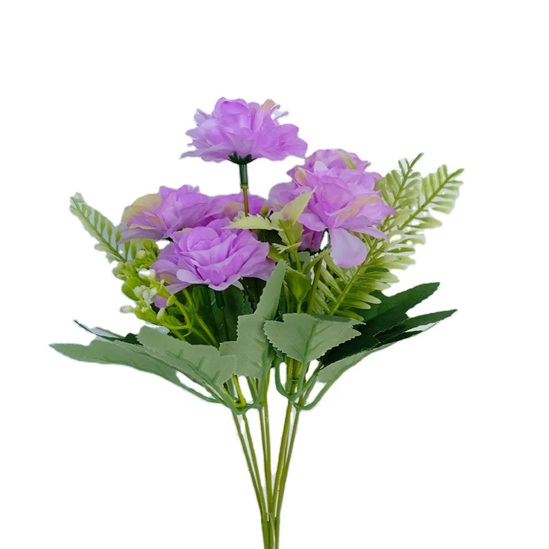 Lusiaflower high quality factory price Hibiscus rose bouquet, home wedding decoration