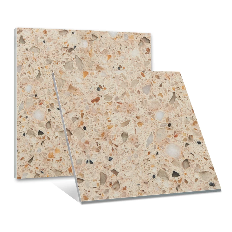 Modern Artificial Stone Quartz Stone Home Floor Floor Tile Decoration 2022 New Design China