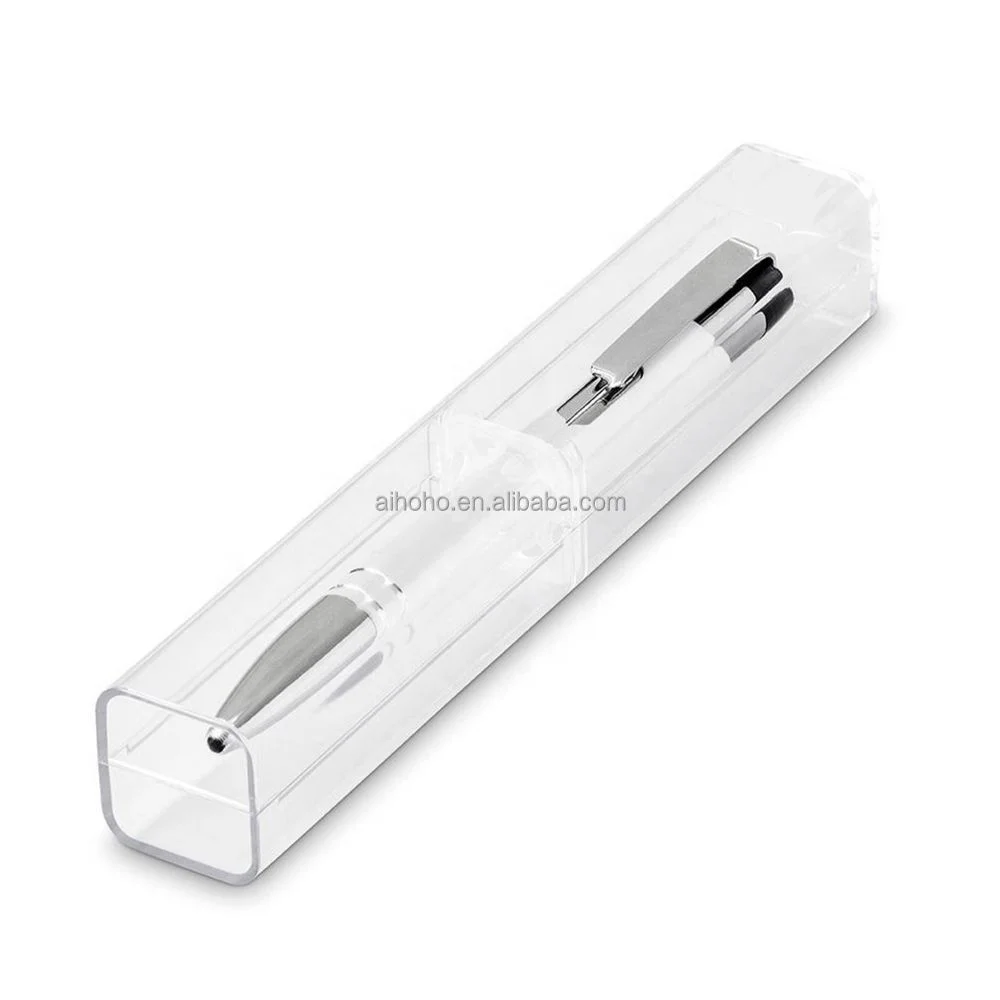 Wholesale Hot Sell Classic Velvet Single Pen Sleeve Promotional Gift Pen Presenter Pen Holder  Good for Custom Logo PKG001