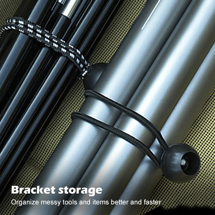 Baiyuheng High Quality Low Price Black Camping Bungee Cords