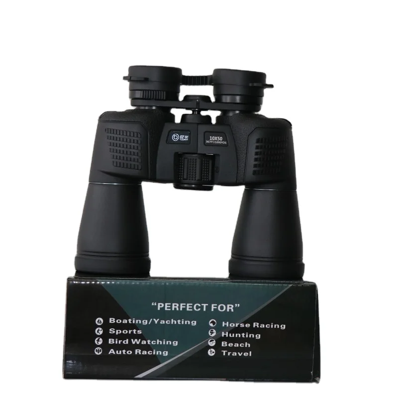 2023 New Design High End Waterproof fmc Lenses Binocular 10X50 7X50 20X50 with BAK4 Prism for Traveling