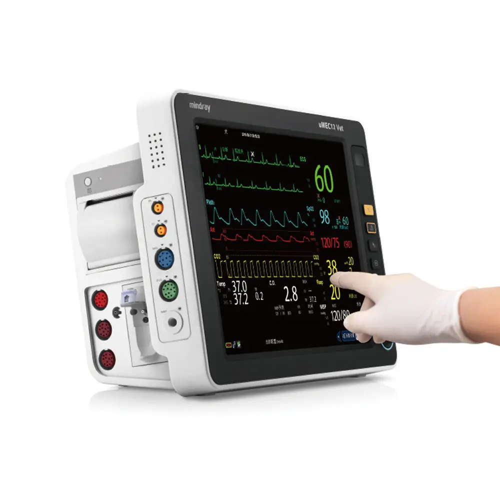 Mindray Umec12 Vet Emergency Equipments Vital Sign Monitor Veterinary Vital Monitor