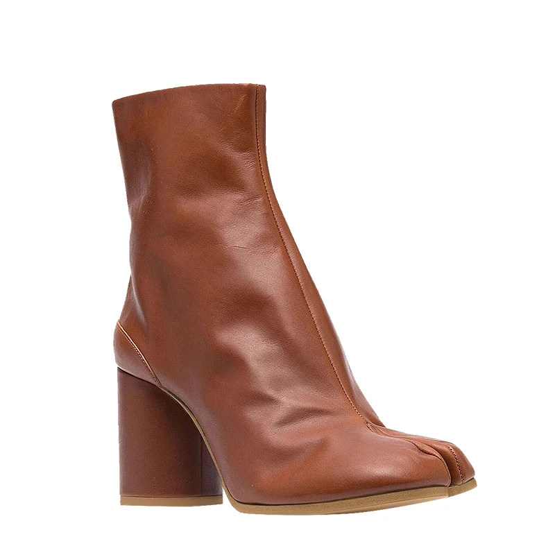 Wholesale custom fall women designer platform martens heel leather cowboy boots