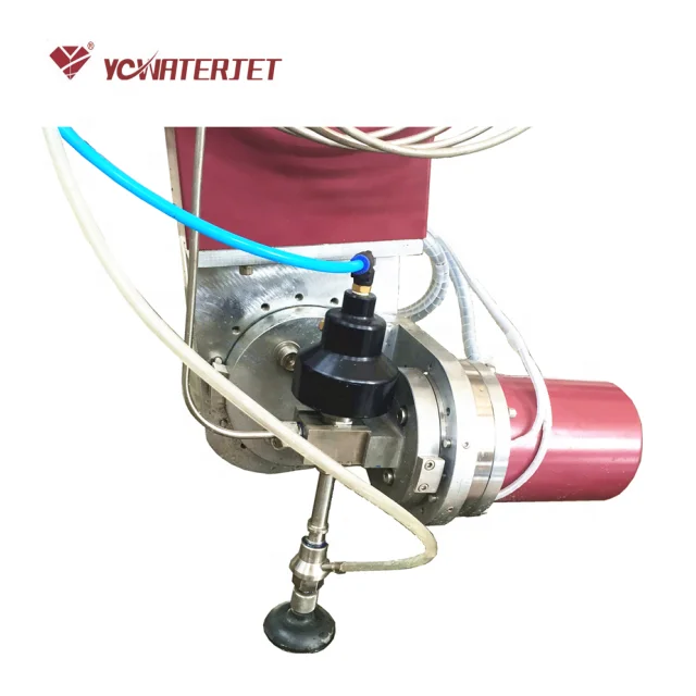 5axis yc water jet machine for copper and plastic cnc gantry type cutter machine