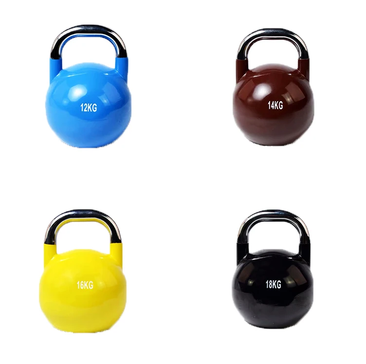 Вес Эко-дружественных тренажерный зал оборудования E-Coating незаполненные соревнования стальной