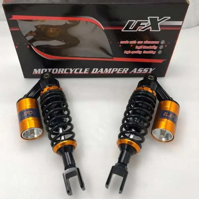 Universal 275mm 280mm motorcycle shock absorber 7mm spring suitable for Honda Yamaha Suzuki Kawasaki electric car
