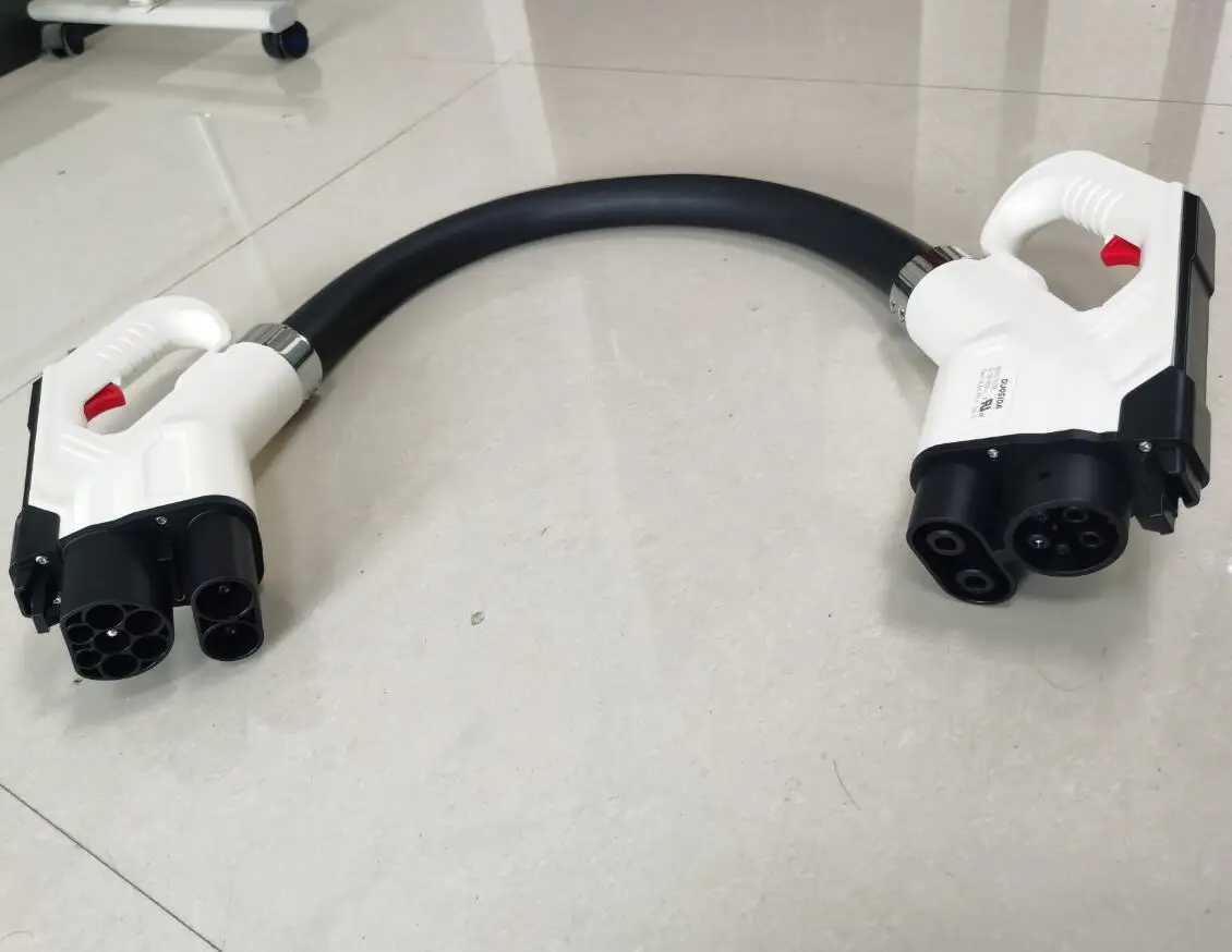 Зарядка постоянного тока CCS Combo 2 к CCS Combo 1 адаптер 150A для электрического автомобиля