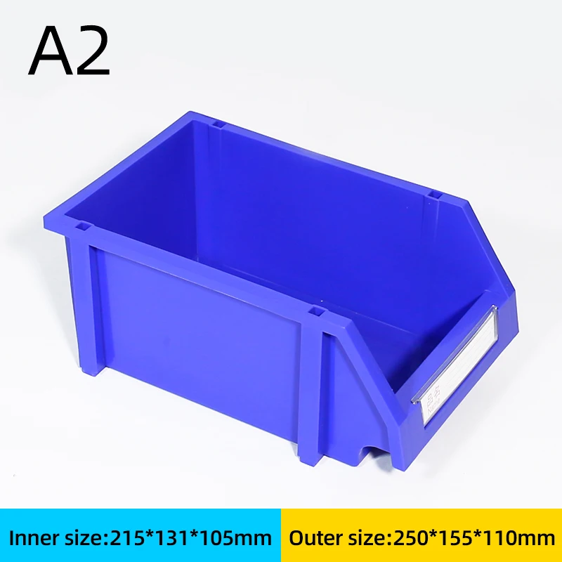 Customized A2 Size Warehouse Storage Organizer Bins Plastic Turnover Box