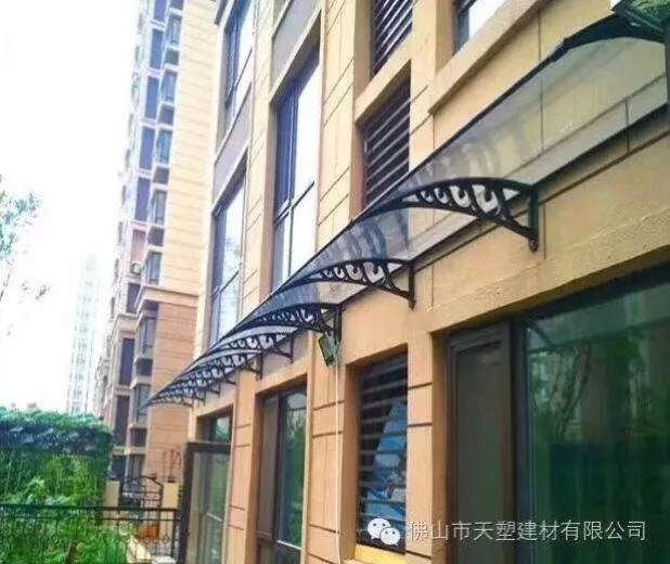 High Quality Rain Protect Canopy rain shelter canopies polycarbonate clear sheet