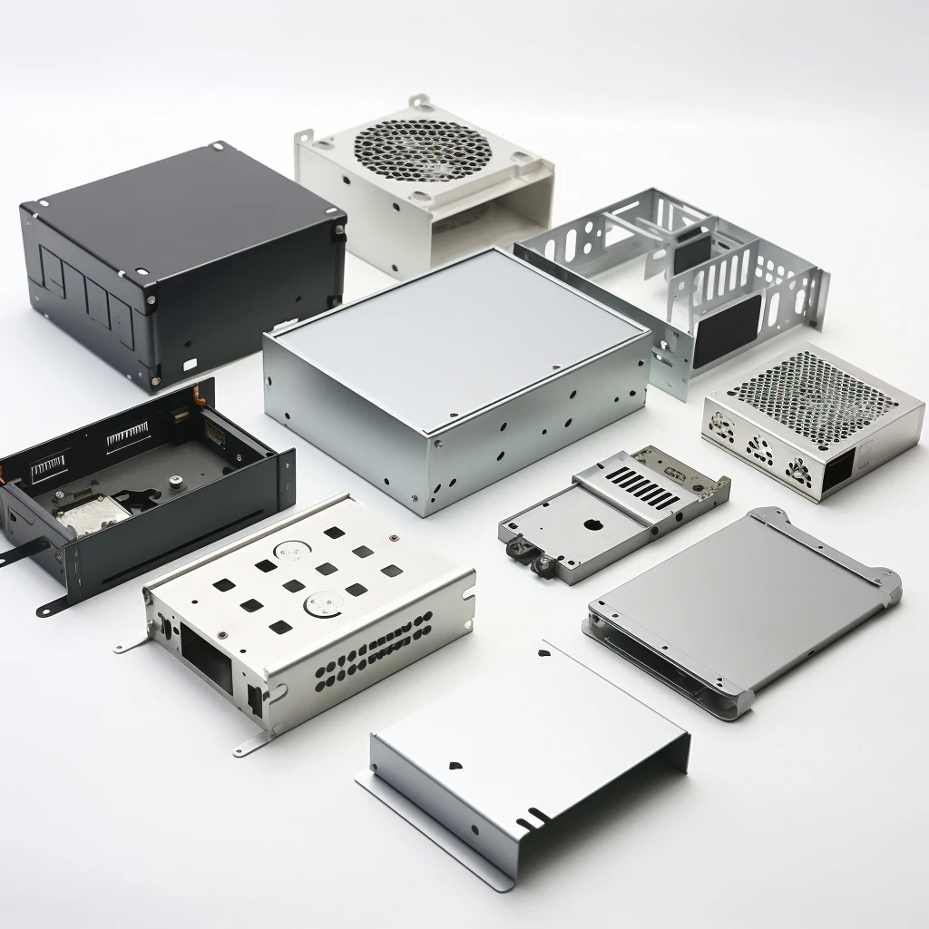 Custom stainless steel aluminum chassis Amplifier power supply Sound sheet metal bending CNC cutting service chassis housing