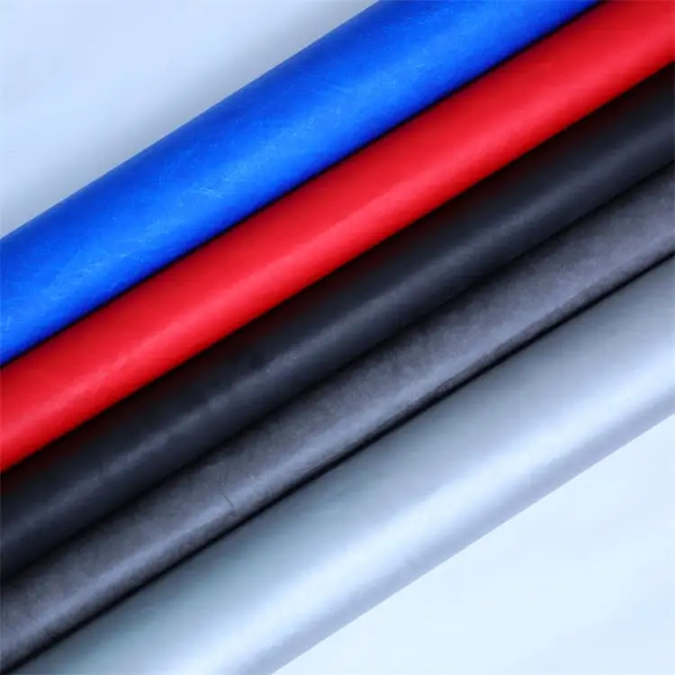 high density polyethylene waterproof tear resist dupont tyvek paper printing  for wallet archival bags